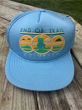 Vintage Trucker Hat - Colorado End of Trail
